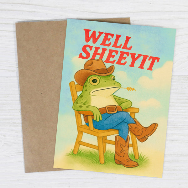 WELL SHEEYIT CARD
