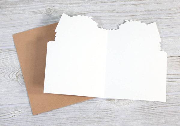 SHIT JUST GOT REAL BABY SHOWER CARD