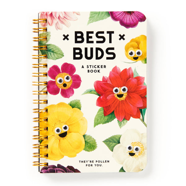 BRASS MONKEY BEST BUDS GOOGLY STICKER BOOK