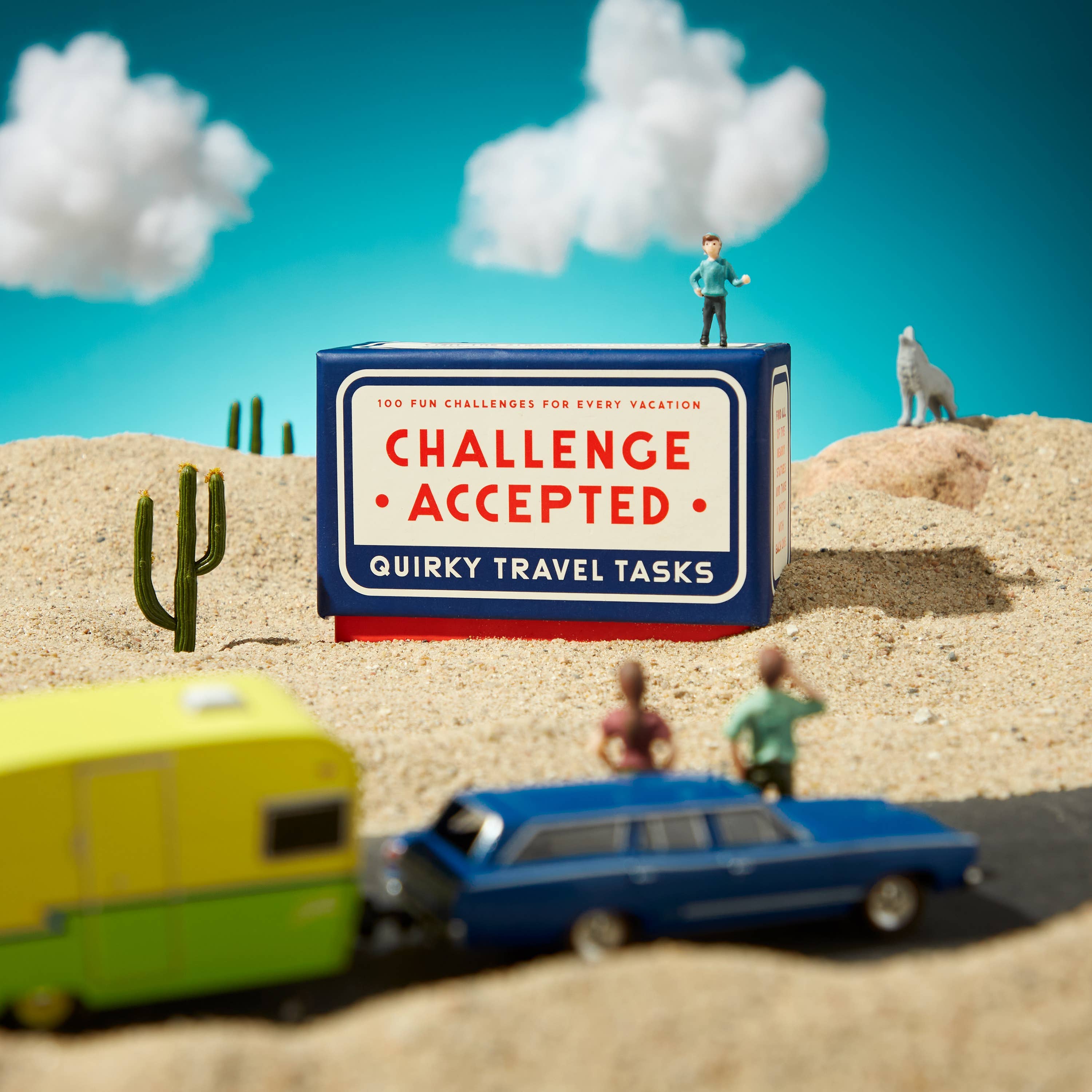 BRASS MONKEY CHALLENGE ACCEPTED TRAVEL TASKS CARD DECK