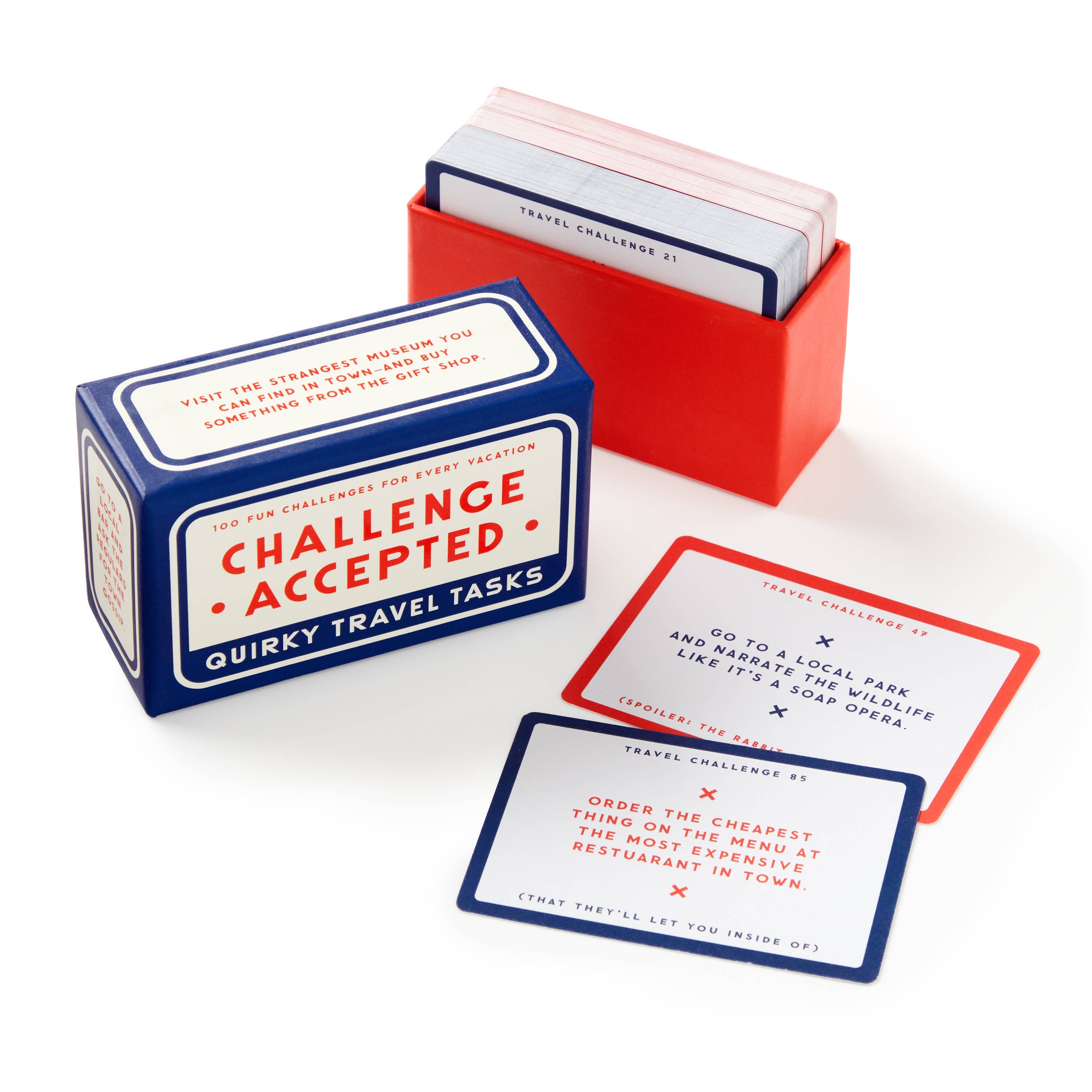 BRASS MONKEY CHALLENGE ACCEPTED TRAVEL TASKS CARD DECK