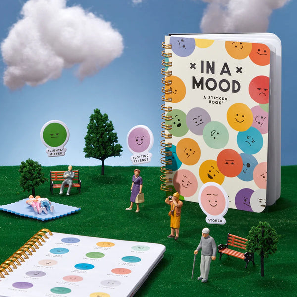 IN A MOOD ADULT STICKER BOOK