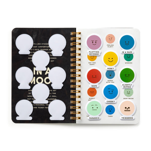 BRASS MONKEY IN A MOOD STICKER BOOK