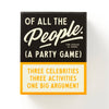 BRASS MONKEY OF ALL THE PEOPLE SOCIAL GAME
