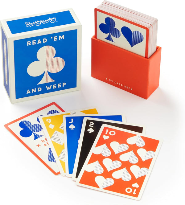 READ 'EM AND WEEP PLAYING CARDS