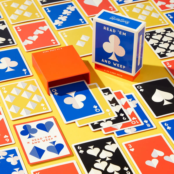 READ 'EM AND WEEP PLAYING CARDS
