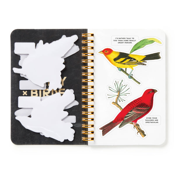 BRASS MONKEY SALTY BIRDS STICKER BOOK