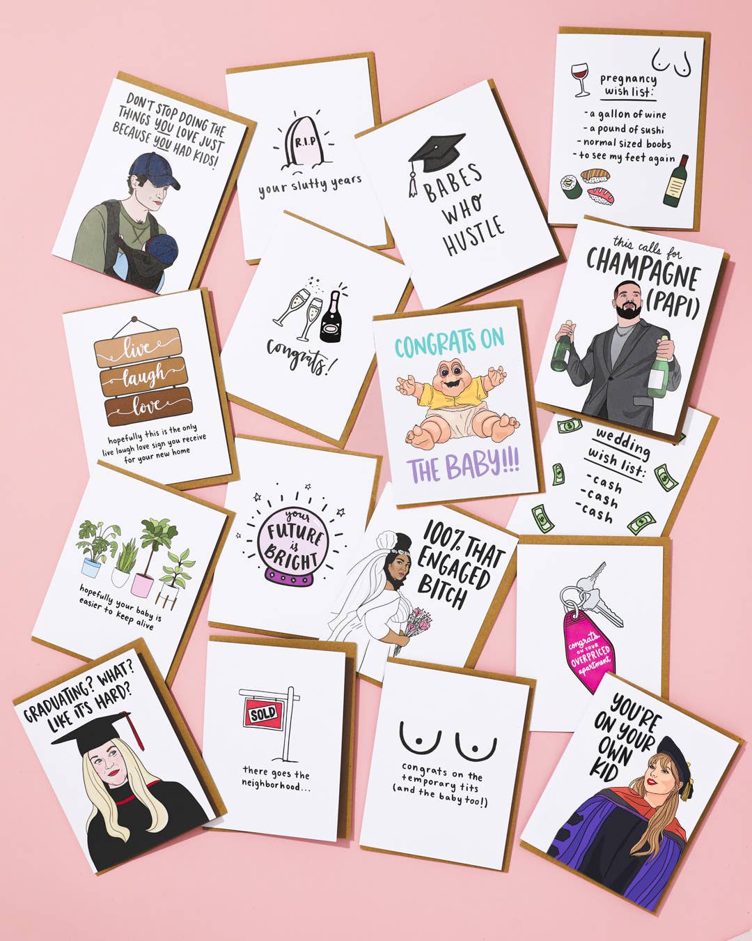 RIP SLUTTY YEARS CARD