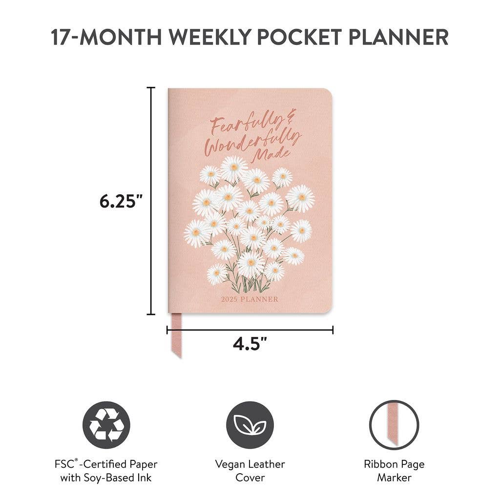 2025 WONDERFULLY MADE WEEKLY POCKET PLANNER