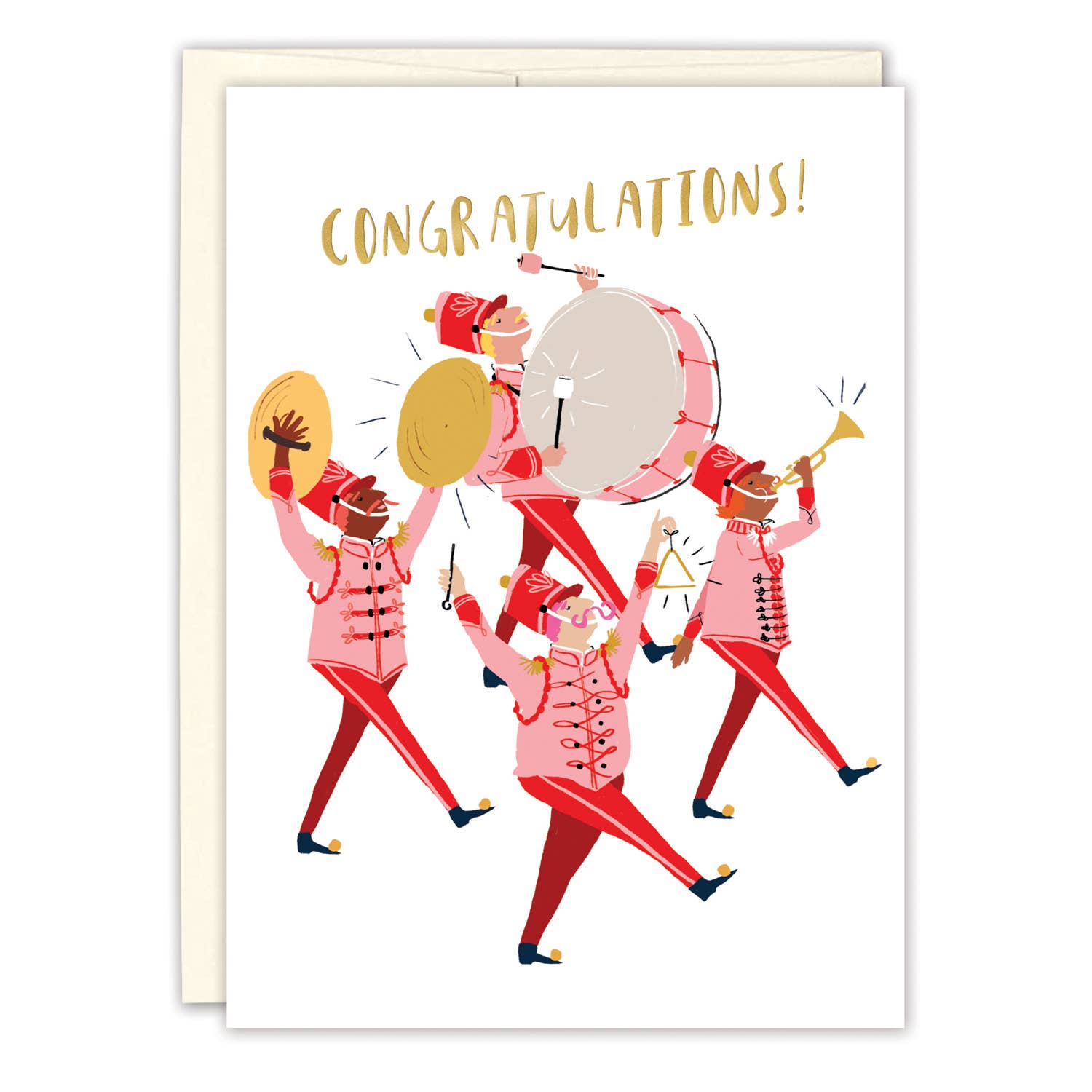 MARCHING BAND CONGRATULATIONS CARD