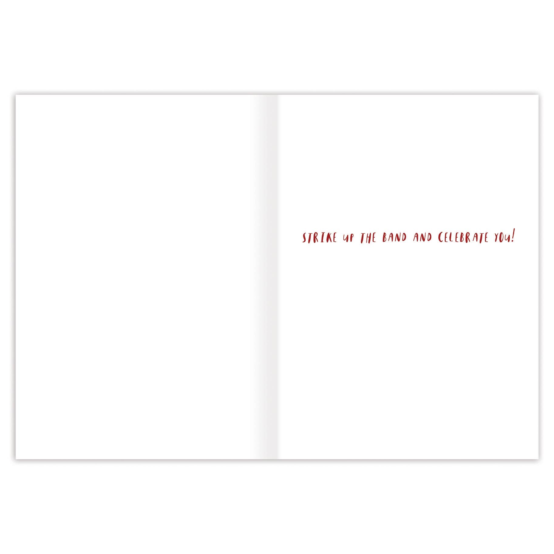 MARCHING BAND CONGRATULATIONS CARD