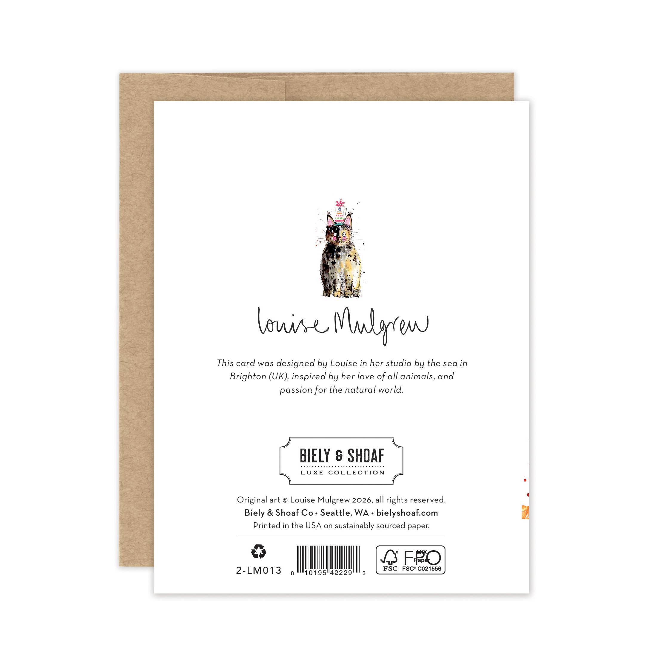 CATS HOW OLD? BIRTHDAY - LUXE A2 CARD