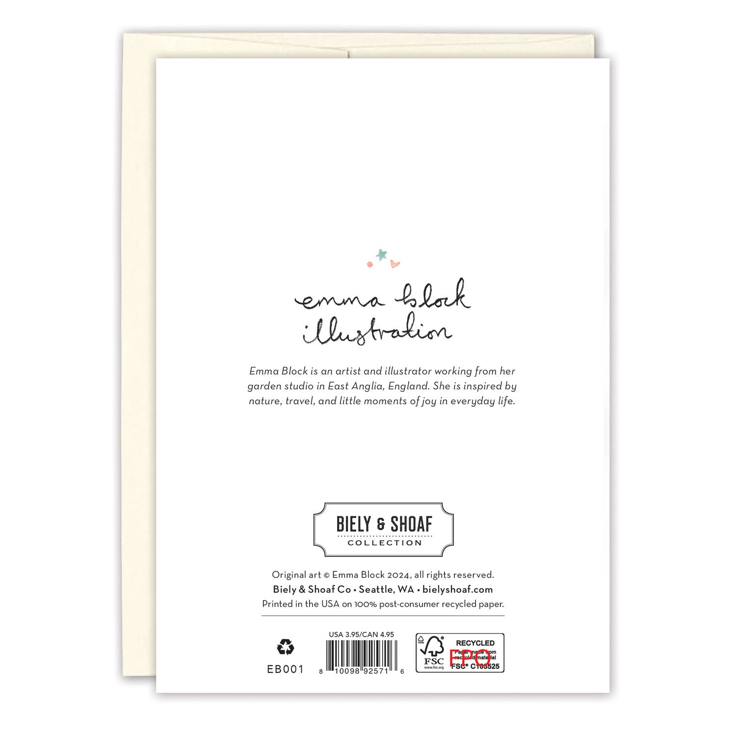 CLOTHESLINE BABY CARD