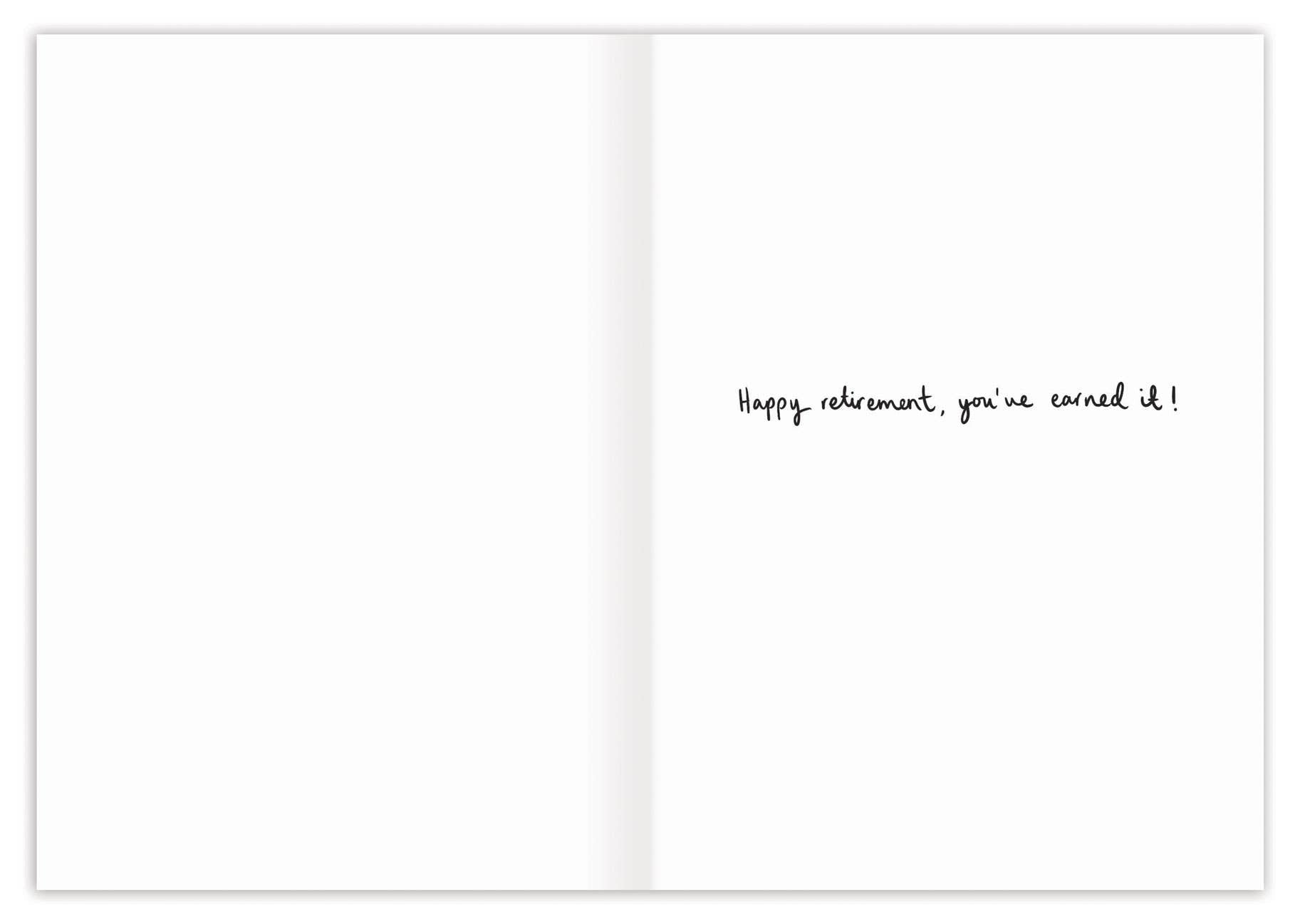 GARDEN SCENE RETIREMENT CARD