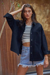 KNIT SEAMLESS RIBBED STRIPED RACERBACK BRAMI