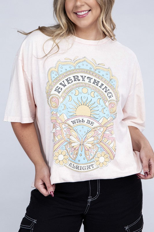 PLUS EVERYTHING WILL BE ALRIGHT GRAPHIC TOP