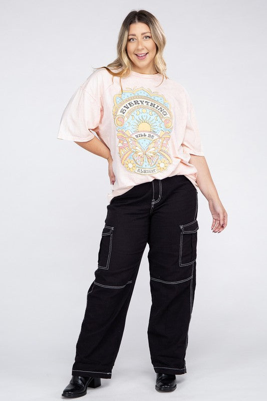 PLUS EVERYTHING WILL BE ALRIGHT GRAPHIC TOP