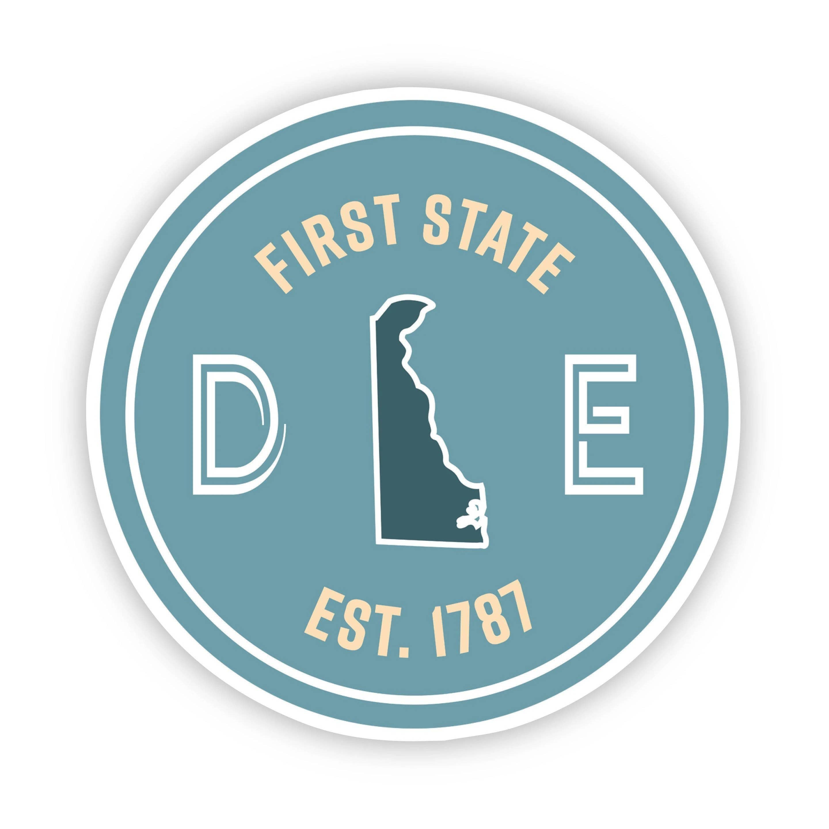 FIRST STATE DELAWARE STICKER