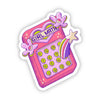 GIRL MATH CALCULATOR STICKER