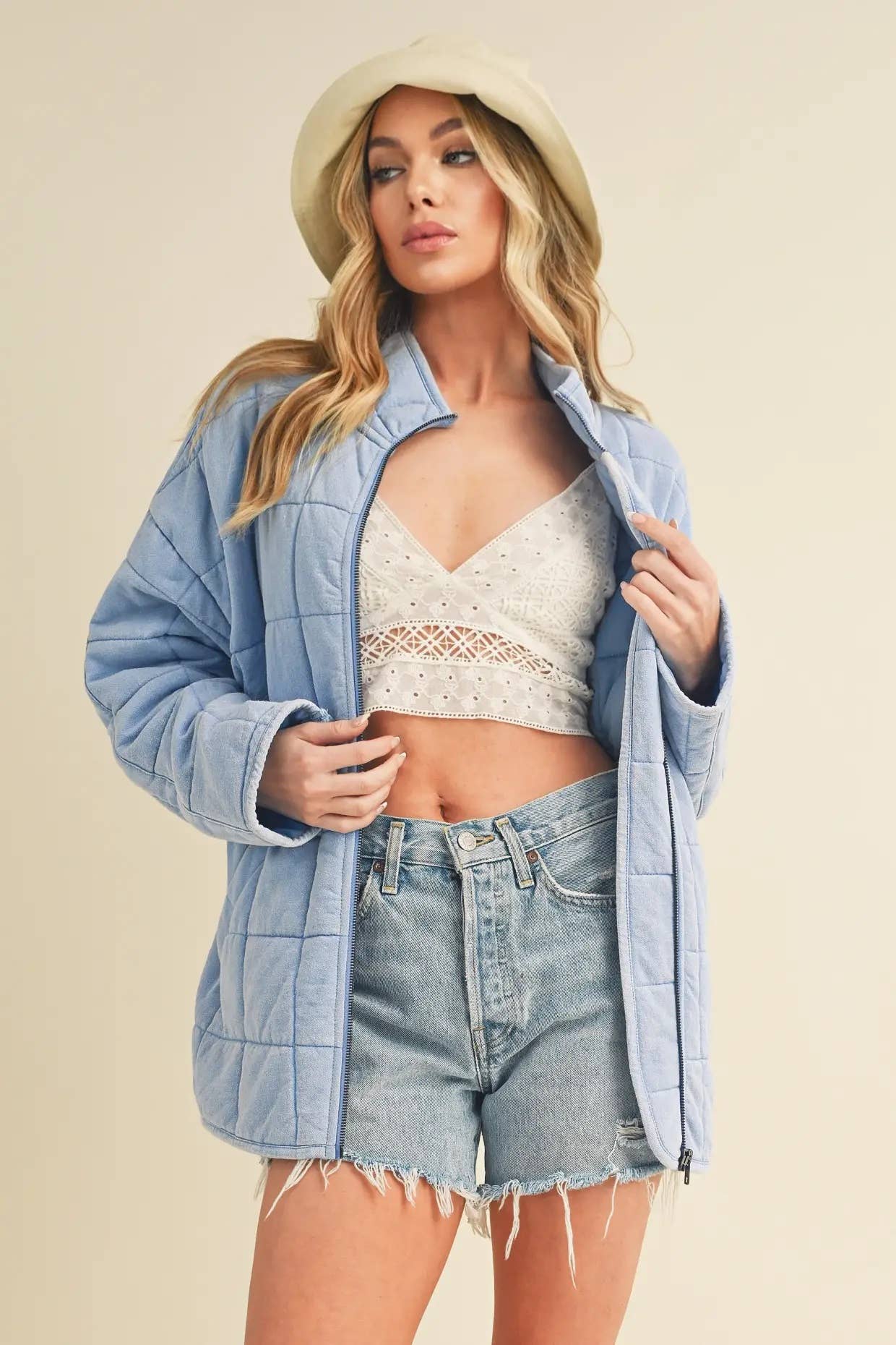 SKY BLUE DIXIE JACKET