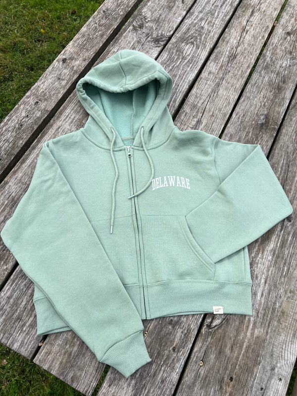 DELAWARE CLOUD FLEECE FRONT ZIP