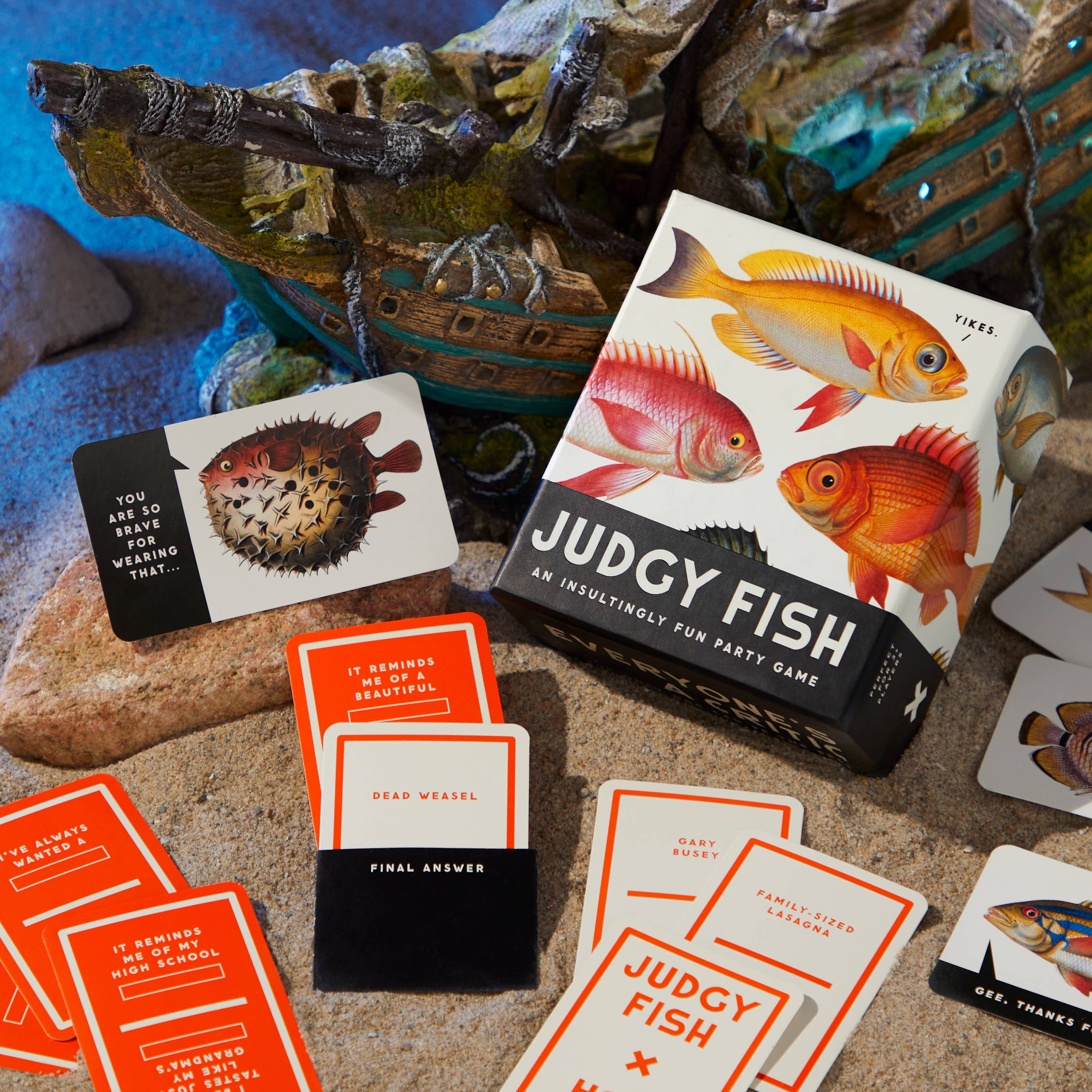 BRASS MONKEY JUDGY FISH GAME