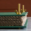 THE BOTANICAL FLOWER PRESS - LINEN COVER & GOLD FOIL