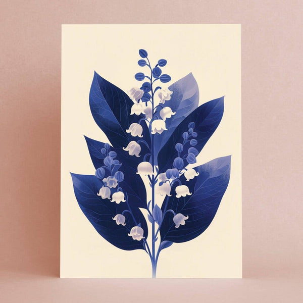 LILY OF THE VALLEY | EVERYDAY GREETING CARD | BIRTH FLOWER