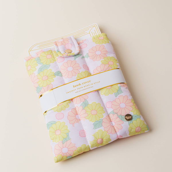 BOOK COVER-DAISY CRAZE PEACH
