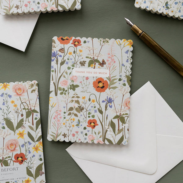 WILD FLOWERS | THANK YOU CARD