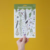PRESSED FLOWERS STICKER SHEET