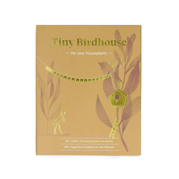 TINY BIRDHOUSE FOR YOUR PLANTS