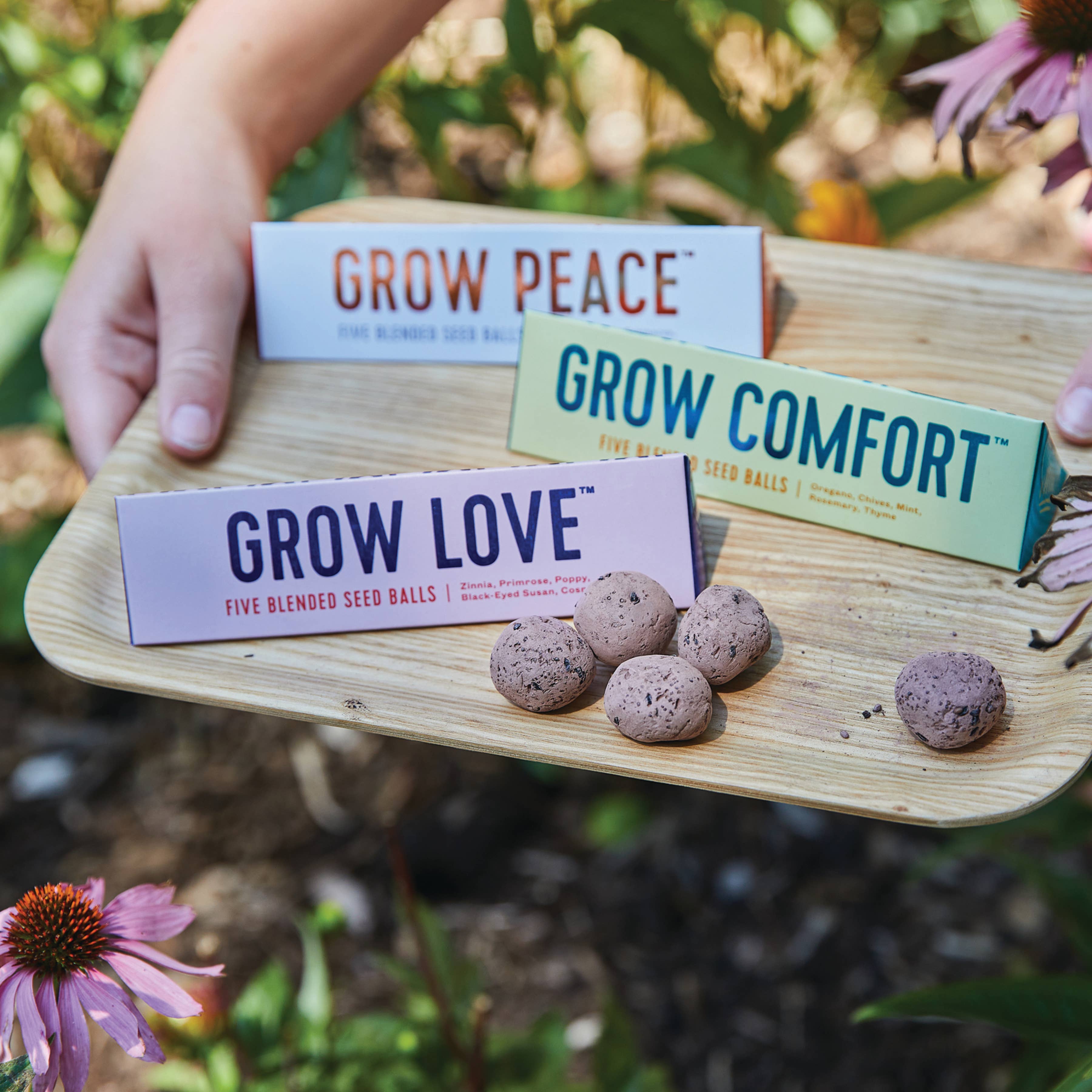 BRIGHT SIDE SEED BALLS: GROW COMFORT