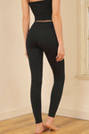 BRUSHED NYLON HIGH RISE LEGGING