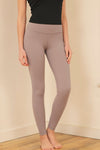BRUSHED NYLON HIGH RISE LEGGING