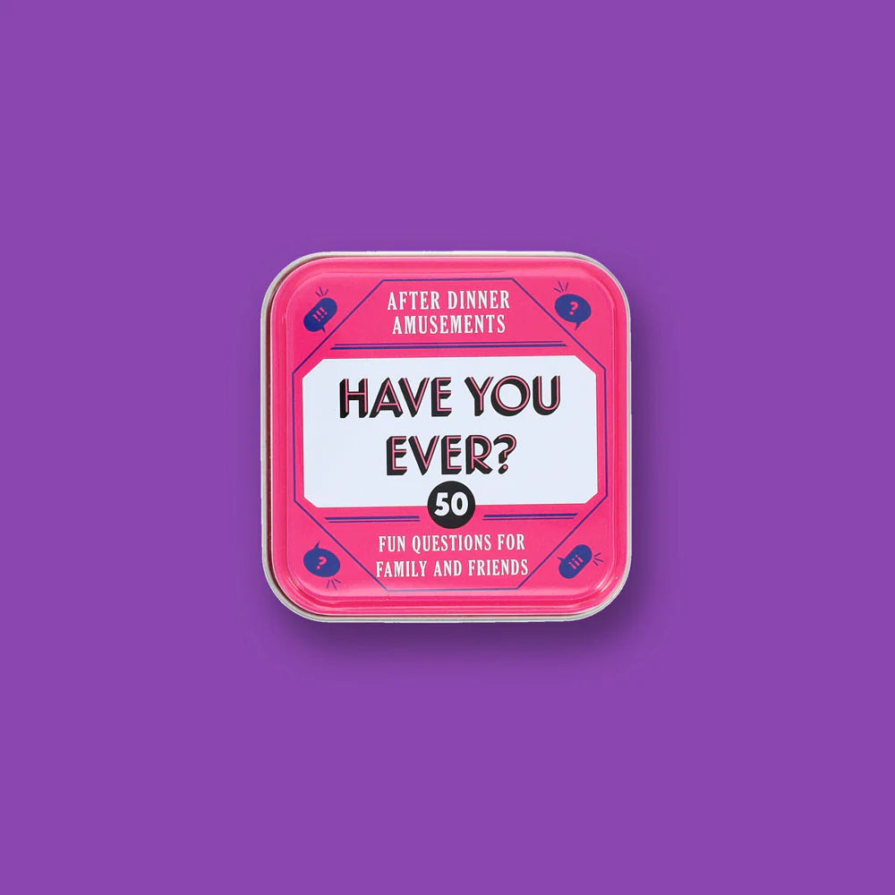 AFTER DINNER AMUSEMENTS: HAVE YOU EVER?
