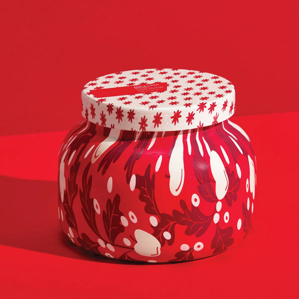 HOLIDAY PATTERN PLAY - APPLE CIDER SOCIAL SIGNATURE JAR, 19 OZ