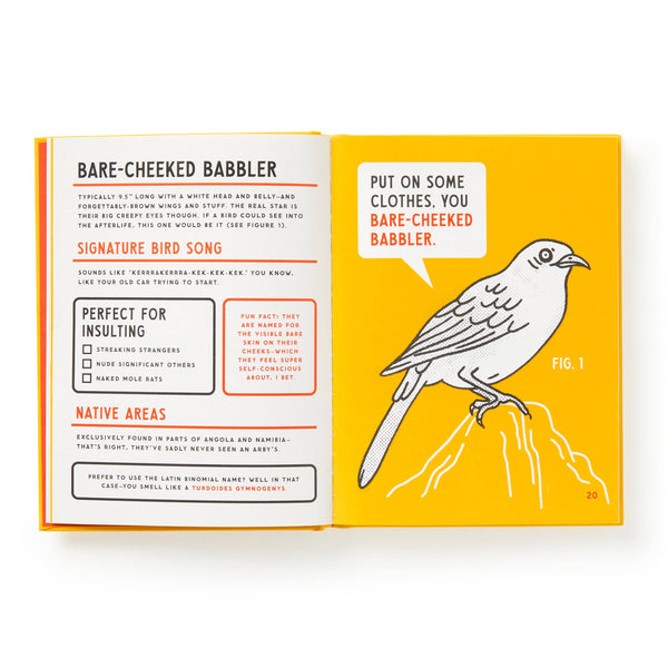 BRASS MONKEY ILLUSTRATED GUIDE TO BIRDS BOOK