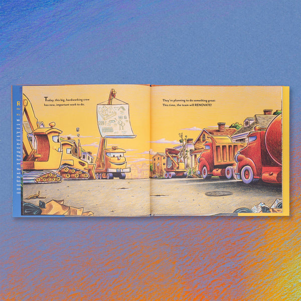 CONSTRUCTION SITE: GARBAGE CREW TO THE RESCUE! BOOK