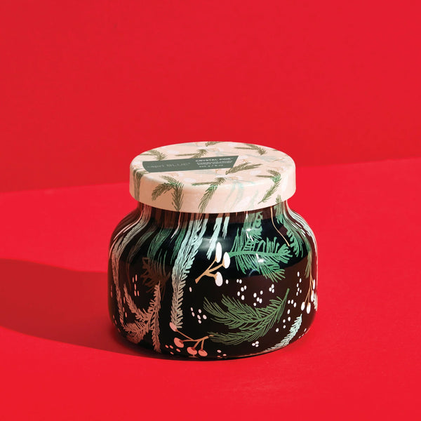 HOLIDAY PATTERN PLAY - CRYSTAL PINE PETITE JAR, 8 oz