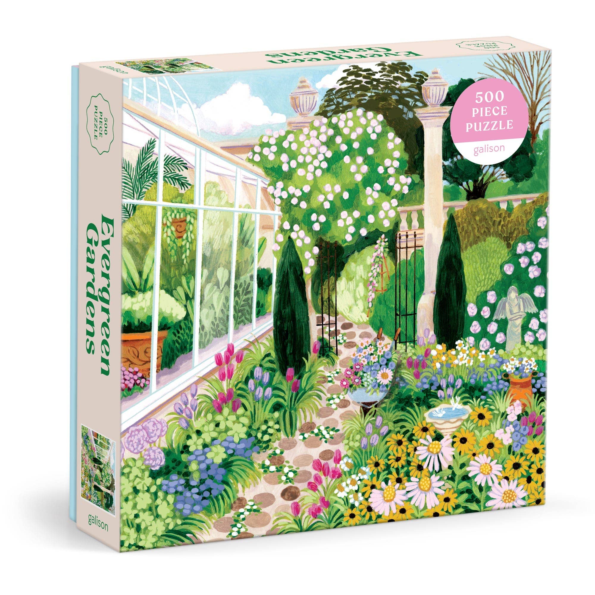 EVERGREEN GARDENS 500 PIECE PUZZLE