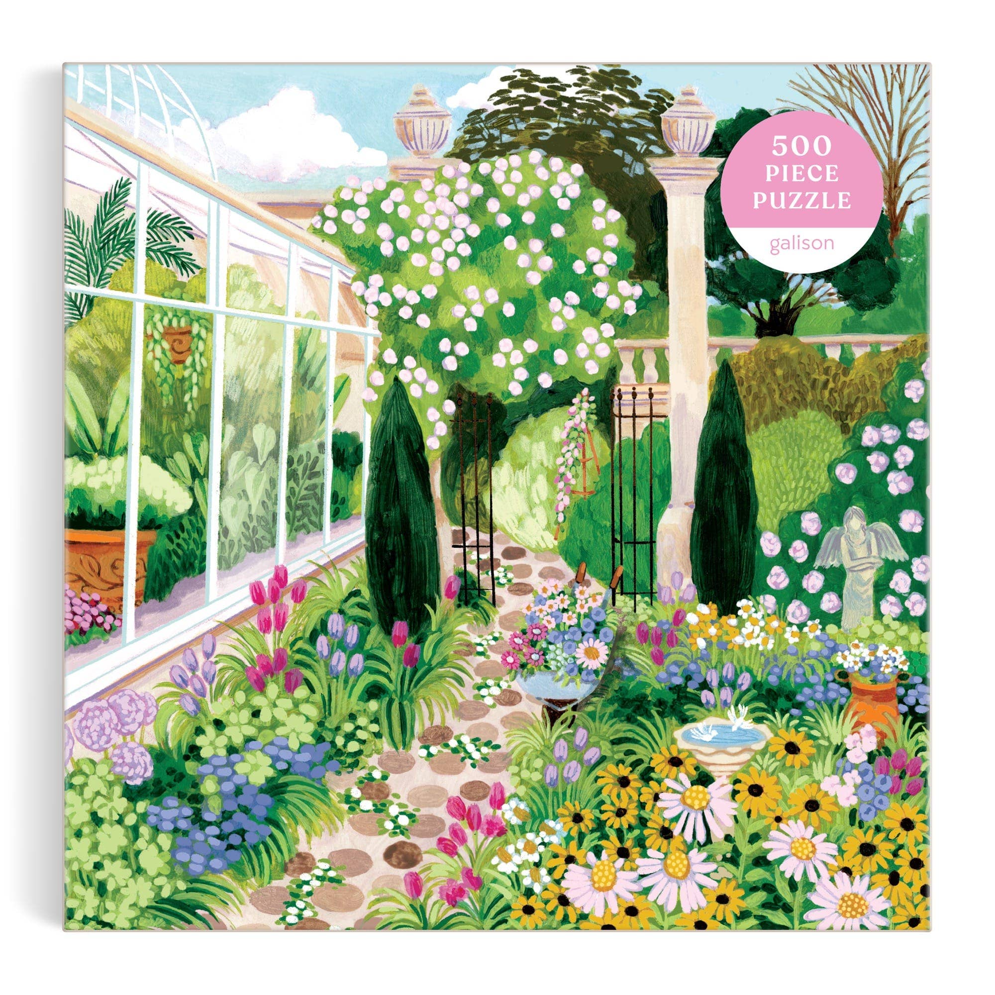 EVERGREEN GARDENS 500 PIECE PUZZLE