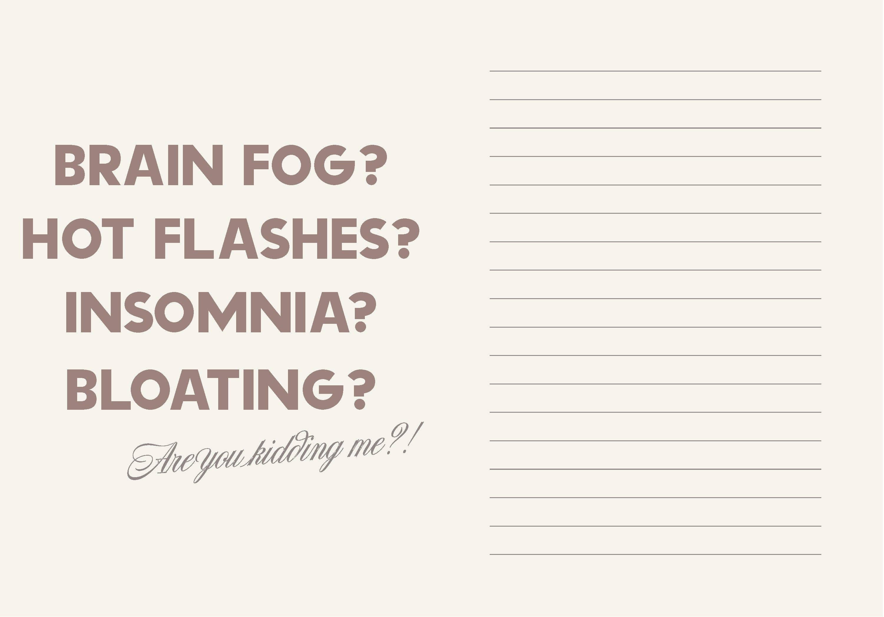 F*CK MENOPAUSE JOURNAL