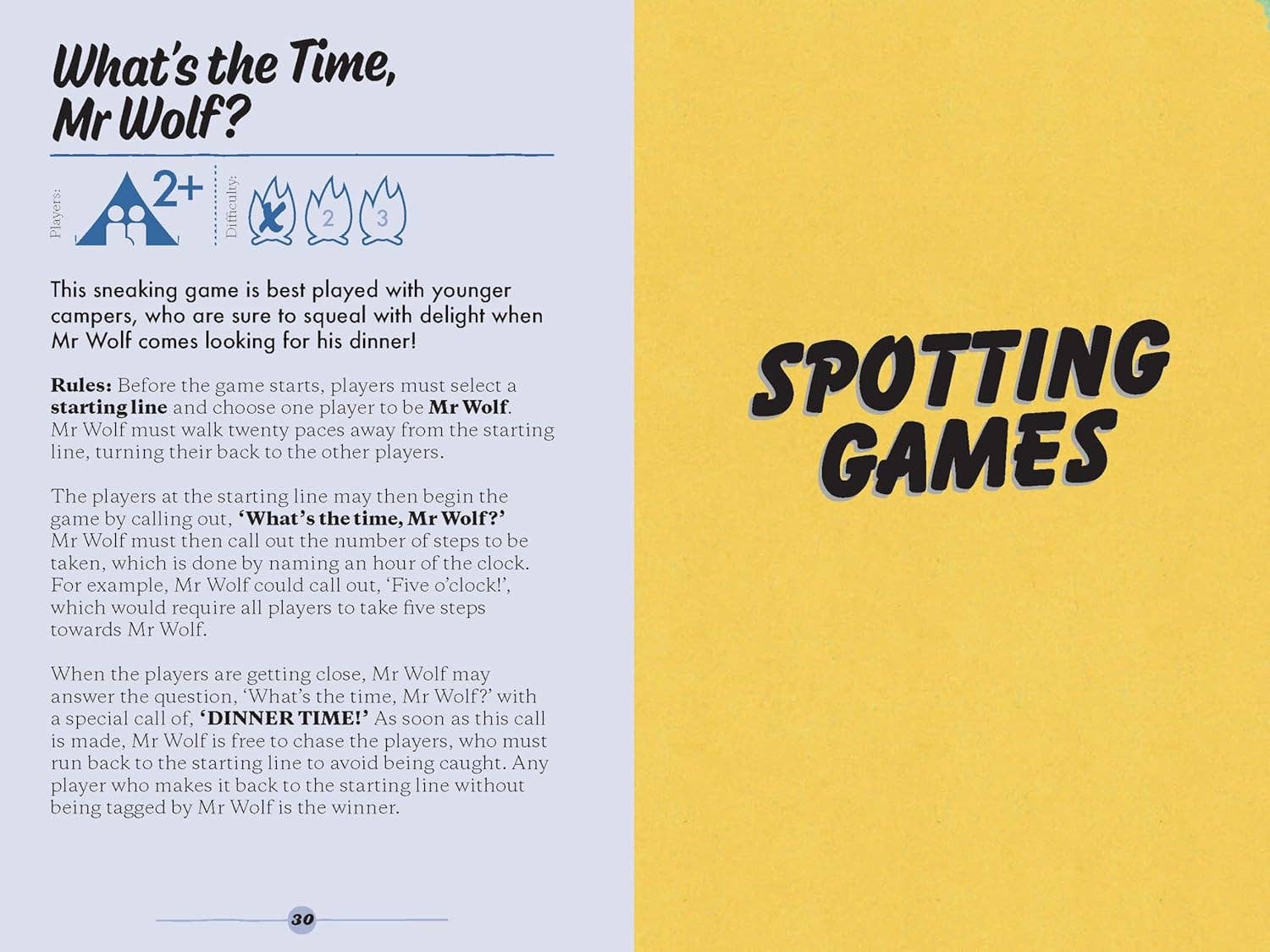 FAMILY CAMPING GAMES