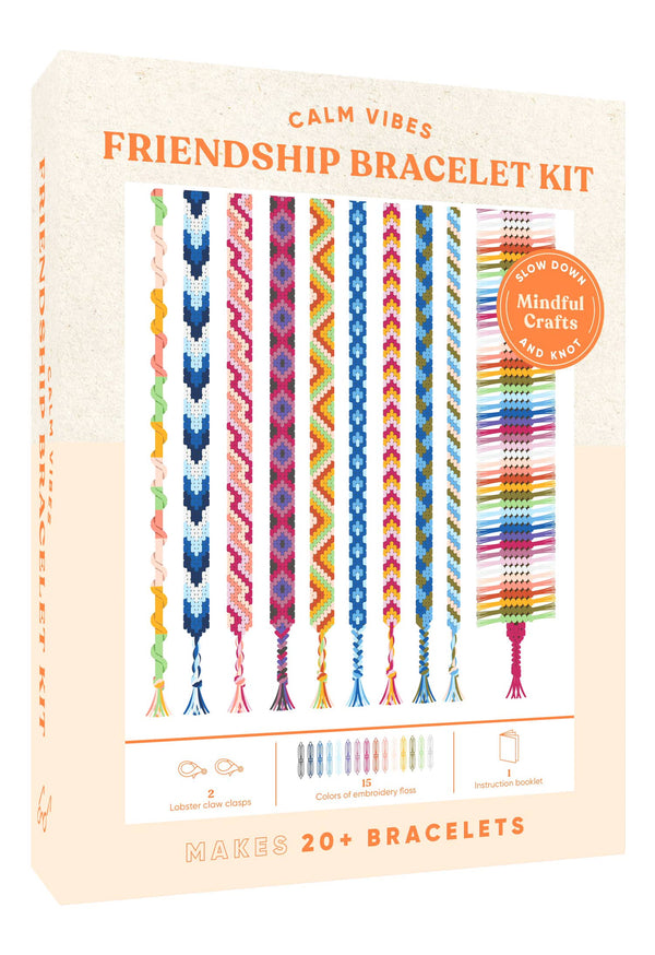 MINDFUL CRAFTS: CALM VIBES FRIENDSHIP BRACELET KIT