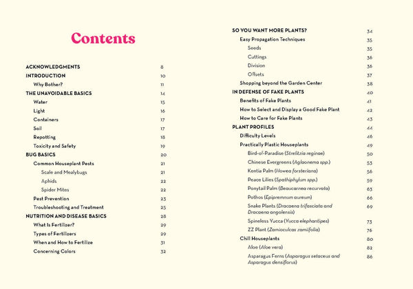 GREEN DUMB GUIDE TO HOUSEPLANTS