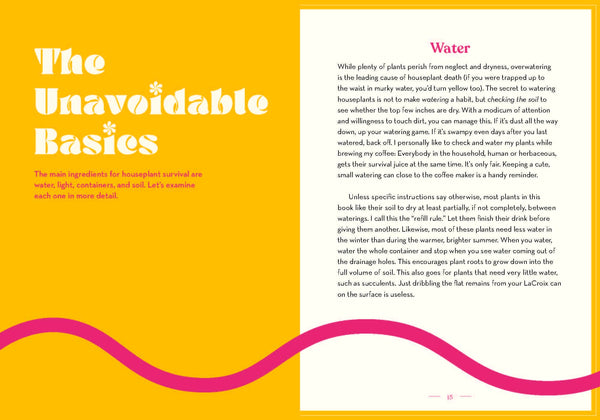 GREEN DUMB GUIDE TO HOUSEPLANTS