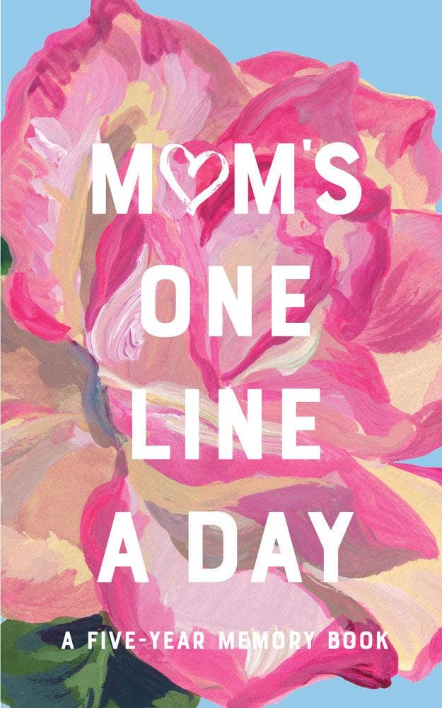 MOM'S FLORAL ONE LINE A DAY JOURNAL