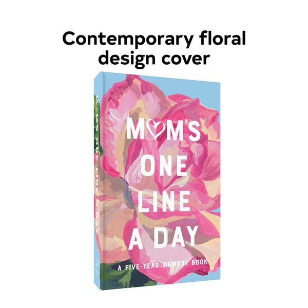 MOM'S FLORAL ONE LINE A DAY JOURNAL