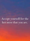 DISAPPOINTING AFFIRMATIONS: 30 POSTCARDS